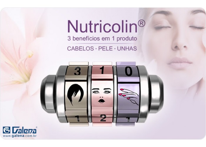 Nutricolin® 300mg ( Selo de Autenticidade Galena)
